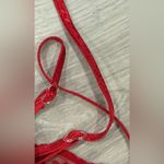 Intimate Attitudes Women’s Vintage Red Lace Slip Dress Adjustable Straps Size 1X Photo 7