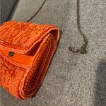 Antik Kraft Beaded Geometric Crossbody Clutch Orange Crossbody Bag purse Photo 10