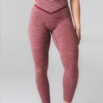Balance Athletica Vitality Daydream V Crossover Blackberry Rose Leggings Red Size XS Photo 3