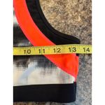 Athleta  Black Gray Orange Racerback Sports Bra‎ Small Photo 4