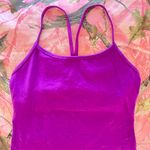 Lululemon power y bright purple racerback full length active tank top Photo 5