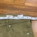 AG Adriano Goldschmied  Jeans Womens 26‎ Green Prima Ankle Cigarette Snake Print Photo 7