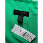 Talbots  NWT Swirling Rosebud Fit & Flare Dress 22W Floral Green White Lined Plus Photo 3