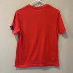 Nike Red Short Sleeve Tee with Iconic Logo Embroidered Size Medium M RARE Photo 5