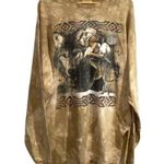 The Mountain The shirt 3X native wolf tie dye long sleeve cotton Photo 0