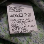 SheIn  Backless Dress Green Blue White Size Medium Photo 3