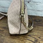 Michael Kors  Jet Set Dome MK Signature Crossbody Purse Bag French Pink Photo 2