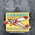 Disney  parks vintage Harambe Wildlife Reserve Airplane LE 3500 2001 trading pin Photo 0