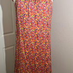 Francesca's Print Dress Size L Photo 0