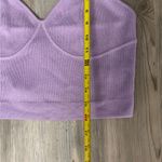 The Drop NWT Catalina Bralette Dusty Lavender Crop Top Purple Photo 4