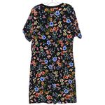 Gerard Darel Paris Stacy Floral Sheath Dress Flowers Womens US 8 EU 40 Viscose Photo 2