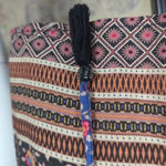 American Eagle  Outfitters Multi Pattern Short Sleeve Peasant‎ Blouse Size XS Photo 4