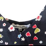 Reformation  Marlowe Mini Dress in Lucky Charms Photo 2