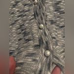 LNA  Marled Knit Cotton Oversized V-Neck Pearl Button Cropped Cardigan NWT Photo 5