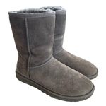 UGG Original  Australia Grey Sheepskin Suede Ankle Pull On Boots Photo 0