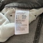 American Eagle Grey Distressed High Waisted Mom Jeans Photo 2