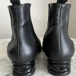 Miista Ashlynn Leather Ankle Boots Size 37 US 7 Black Photo 4
