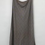 Vintage Maxi Skirt Gingham Plaid Buffalo Check A Line Wool Blend Womens 1X Photo 2