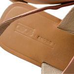 ASOS  DESIGN Neutral Double Strap Slingback Simple Sandals natural UK 7/US 9 Photo 6