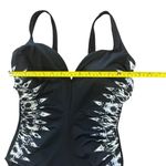 MiracleSuit Labyrinth Temptress Black Swimsuit Womens No Tag Size Resort Island Photo 9