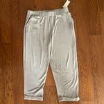 NWT Spense Plus Size Terry Roll Cuff Trouser Pants Size 2X Casual Loungewear New Gray Photo 11