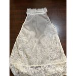 Victoria's Secret NWT Demure White Tulle and Lace High neck Teddy SZ L Photo 3