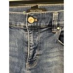 White House | Black Market Skimmer Jeans Blue Wash Size 8 Skinny Leg Cropped Photo 2