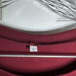 Women’s Maroon/Red Long Sleeve Asymmetrical Hem Dress size L Size L Photo 1