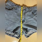 Xhilaration Women Medium Wash Jeans Shorts Size 13 100% Cotton Waist 32 pockets Photo 11