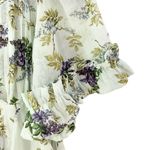 NEW ByTimo Wallpaper Floral Chiffon Mini Dress Size XXS Blue Photo 8