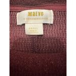 Anthropologie Maeve by  Sweater Women's Size‎ Small Cowl Neck Pullover Maroon Photo 4