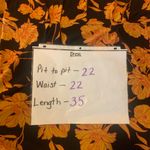 Apt. 9  Dress XL Black Orange Pink V-neck Belted Pockets A-line Flare Mini Photo 5