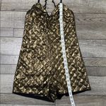 Kendall + Kylie Sequin Gold/Black Roper Cross Back Photo 5