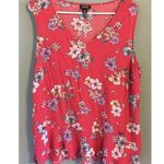 a.n.a . A New Approach Floral Sleeveless Gauzy Top XXL 2X Plus size Photo 5