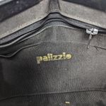 Vintage Palizzio Reptile Snake Skin Crossbody Evening Clutch Bag Black Photo 2