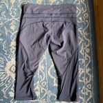 Lululemon Sculpt It Crop in Greyvy size 8 Photo 7