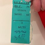 Gunne Sax Vintage by Jessica McClintock Red Semi-Formal size 9 DEADSTOCK RARE Photo 3