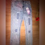Refuge NWT JRS/women 11 -Cali , ultra high rise skinny distressed stretch denim. Photo 8