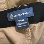Democracy NWT  AB Solution CARGO Pants Size 24W HIGH RISE 6 Pockets STRETCH Photo 3