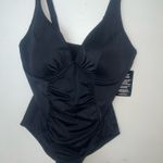 Swimsuit For All Swimsuits For All Women's Shirred Underwire One Piece Swimsuit Photo 3