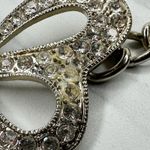 Womens Rhinestone Butterfly Chain Belt Silver Tone Chunky XS/Small ✨ Photo 2