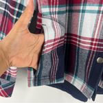 Orvis Pinnacle Shirt Jacket Flannel Multicolor Check Fleece Lined Shacket Photo 9