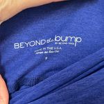 Beyond the Bump 7/8 blue space dye legging w/ pockets size S Photo 2