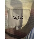 Rails Shirt Women XS White Iris Stripe Cotton Ellis Button Up Blouse Preppy Photo 6