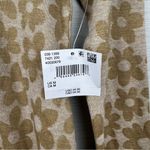 American Eagle NWT Tan Daisy Floral Mini Mock Neck Sweater Dress Retro Y2K 70s Photo 3