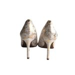 Michael Kors 🆕 Flex Dorothy Classic White Gold Mid Heel Pumps Photo 6