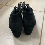 Toms Women’s  Suede Black Booties Size 8 Photo 2