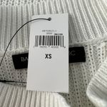 Banana Republic Sweater Womens XS Gray White Striped Chunky Knit Neutral Preppy Photo 6