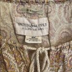 Ralph Lauren Denim & Supply Boho Paisley Ruffled Off Photo 1