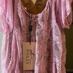 Oh Polly NWT  sexy pink lace mini dress, size 6 Photo 6